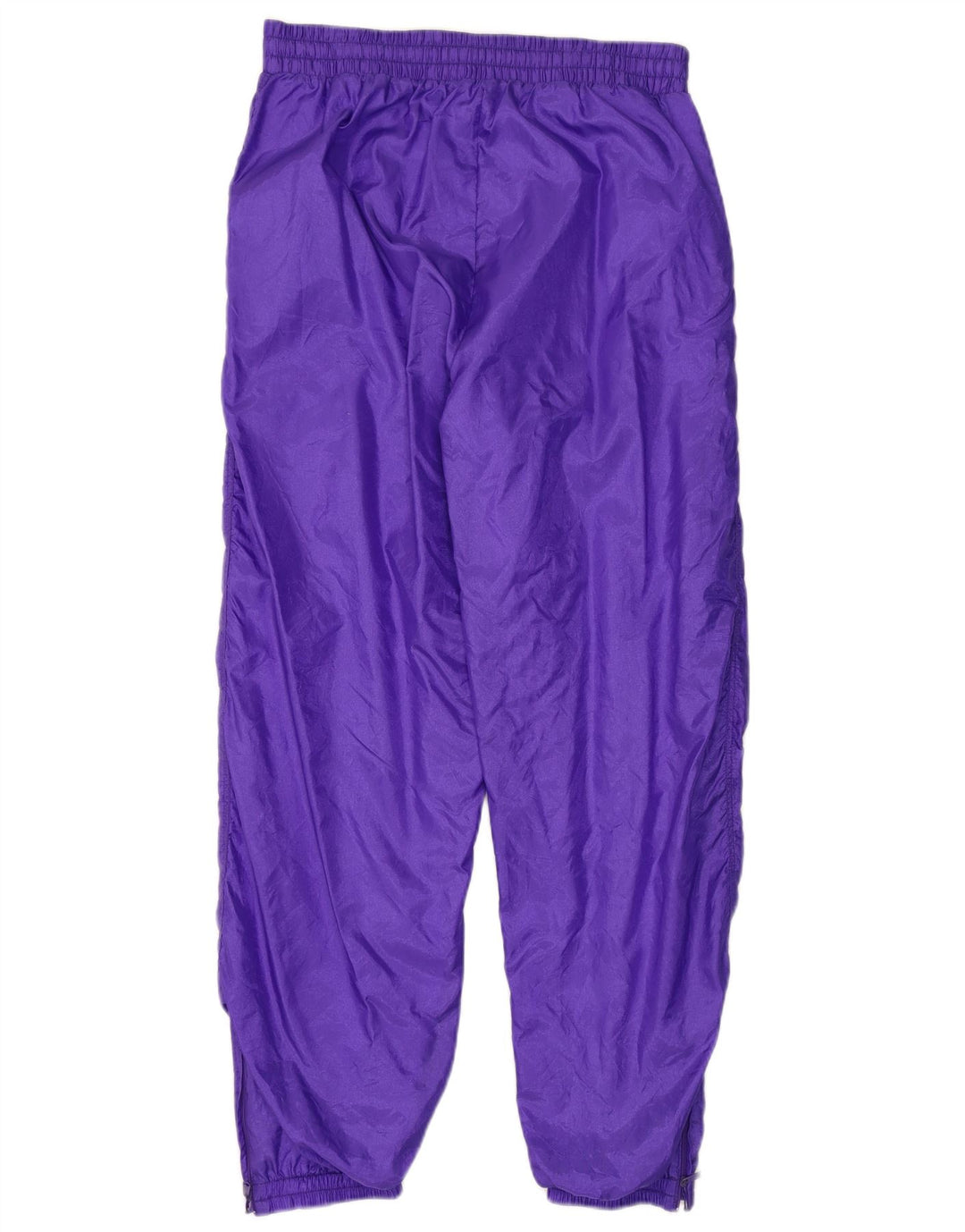 VINTAGE Womens Tracksuit Trousers Joggers UK 16 Large  Purple Polyamide