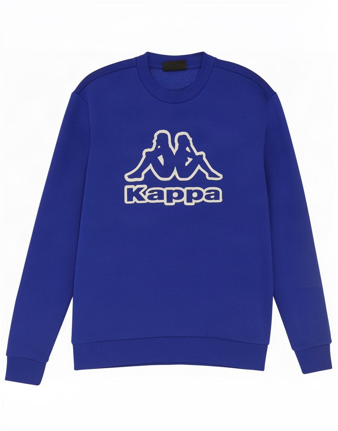 Kappa Mens Graphic Sweatshirt Jumper Large Blue Cotton