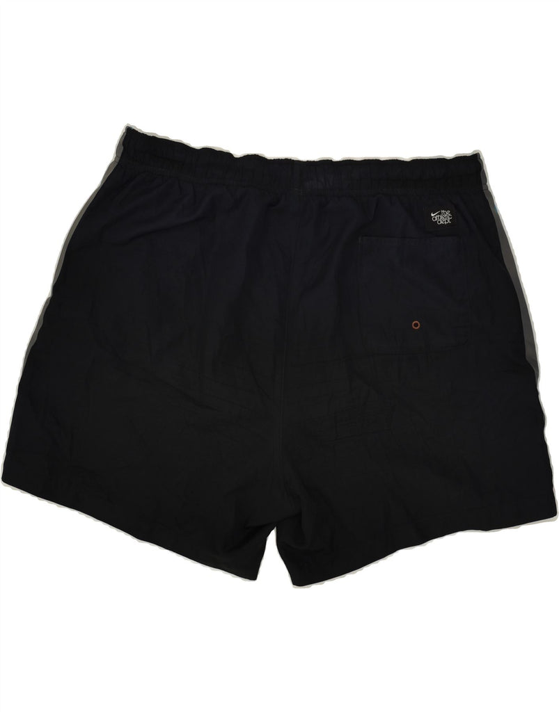 NIKE Mens Sport Shorts 2XL Black Polyester | Vintage Nike | Thrift | Second-Hand Nike | Used Clothing | Messina Hembry 