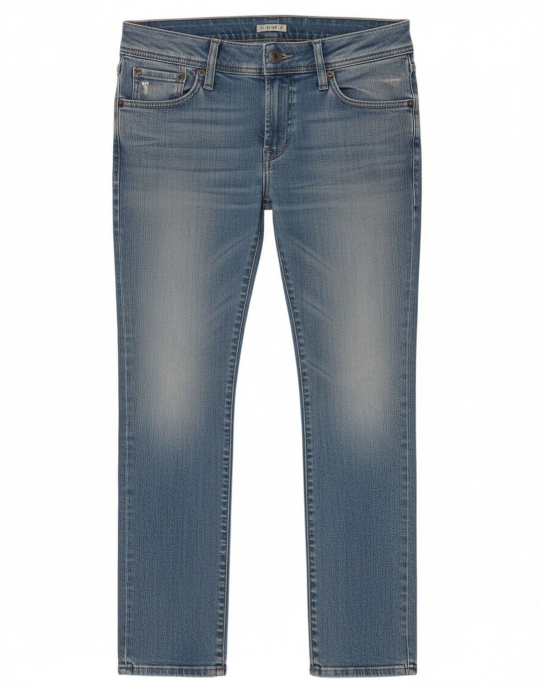 Diesel Womens Matic Slim Jeans W27 L32 Blue Cotton