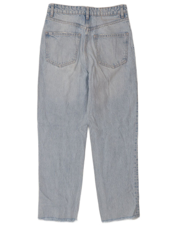 Zara Womens Tapered Jeans EU 36 XS W26 L26 Blue Cotton