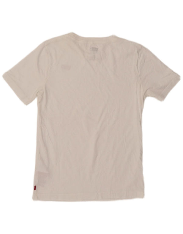 LEVI'S Boys T-Shirt Top 13-14 Years White Cotton
