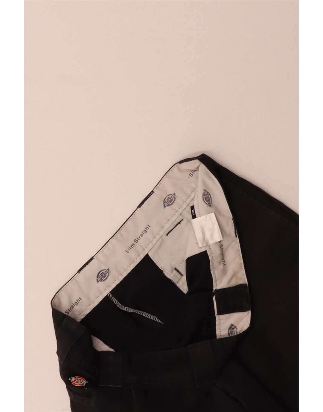 DICKIES Mens Chino Shorts W34 Large  Black Cotton