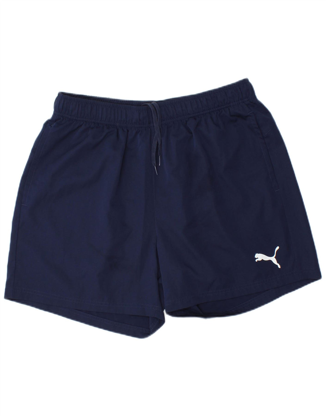Puma Mens Sport Shorts XL  Navy Blue Polyester