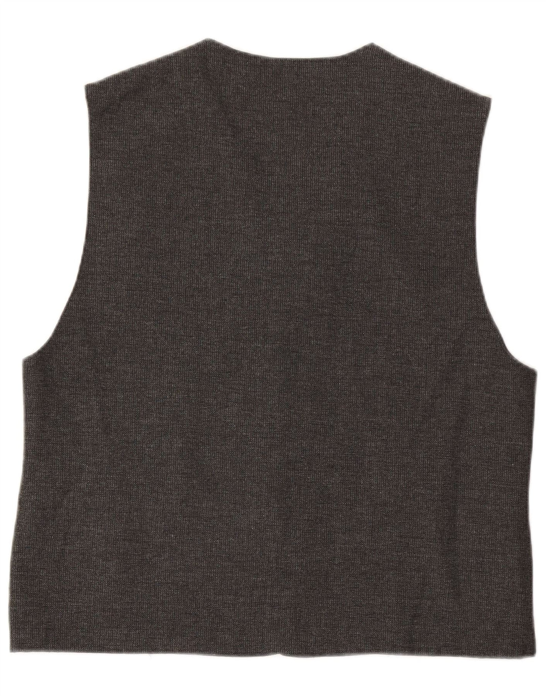 Vintage Mens Waistcoat 2XL Grey Wool