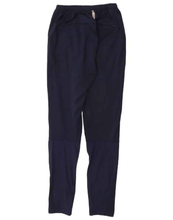 Umbro Mens Tracksuit Trousers Small Navy Blue Polyester