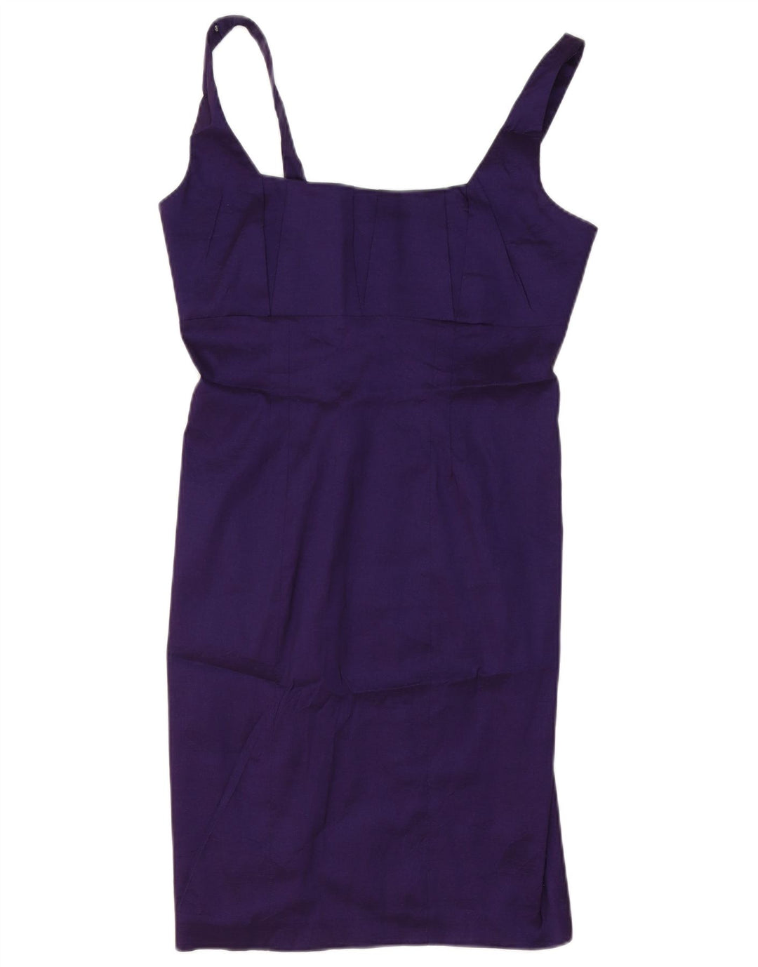 CALVIN KLEIN Womens Sleeveless Sheath Dress US 10 Large Purple Polyester