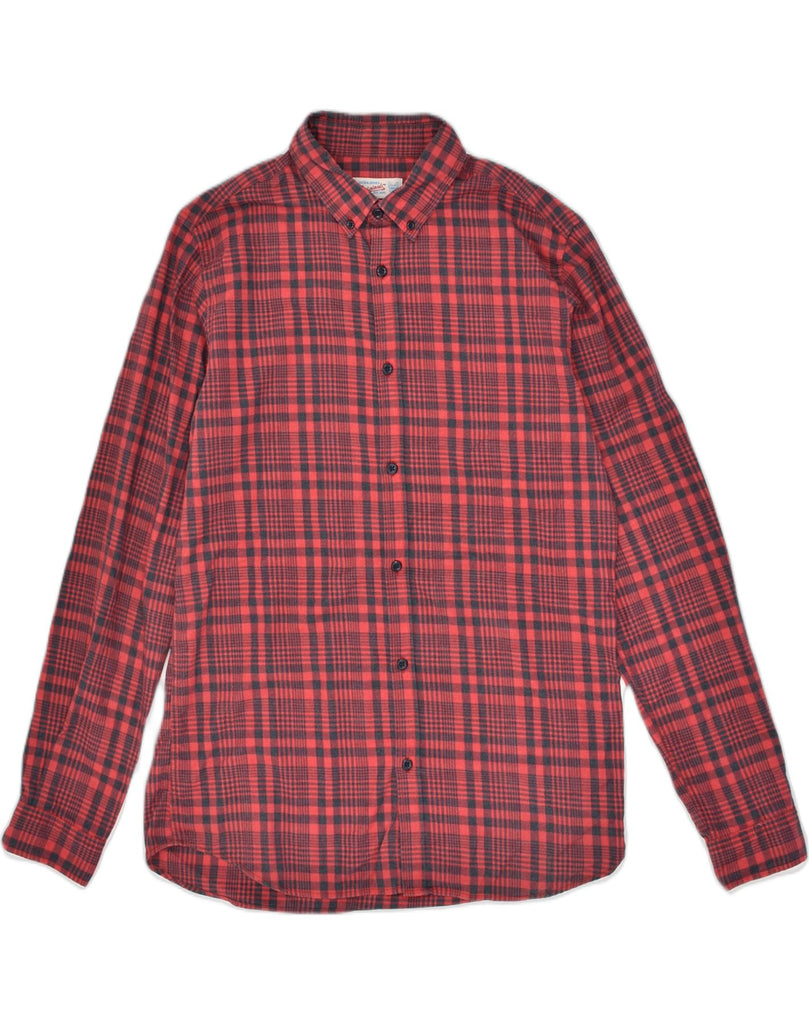 JACK & JONES Mens Flannel Shirt Large Red Check | Vintage Jack & Jones | Thrift | Second-Hand Jack & Jones | Used Clothing | Messina Hembry 