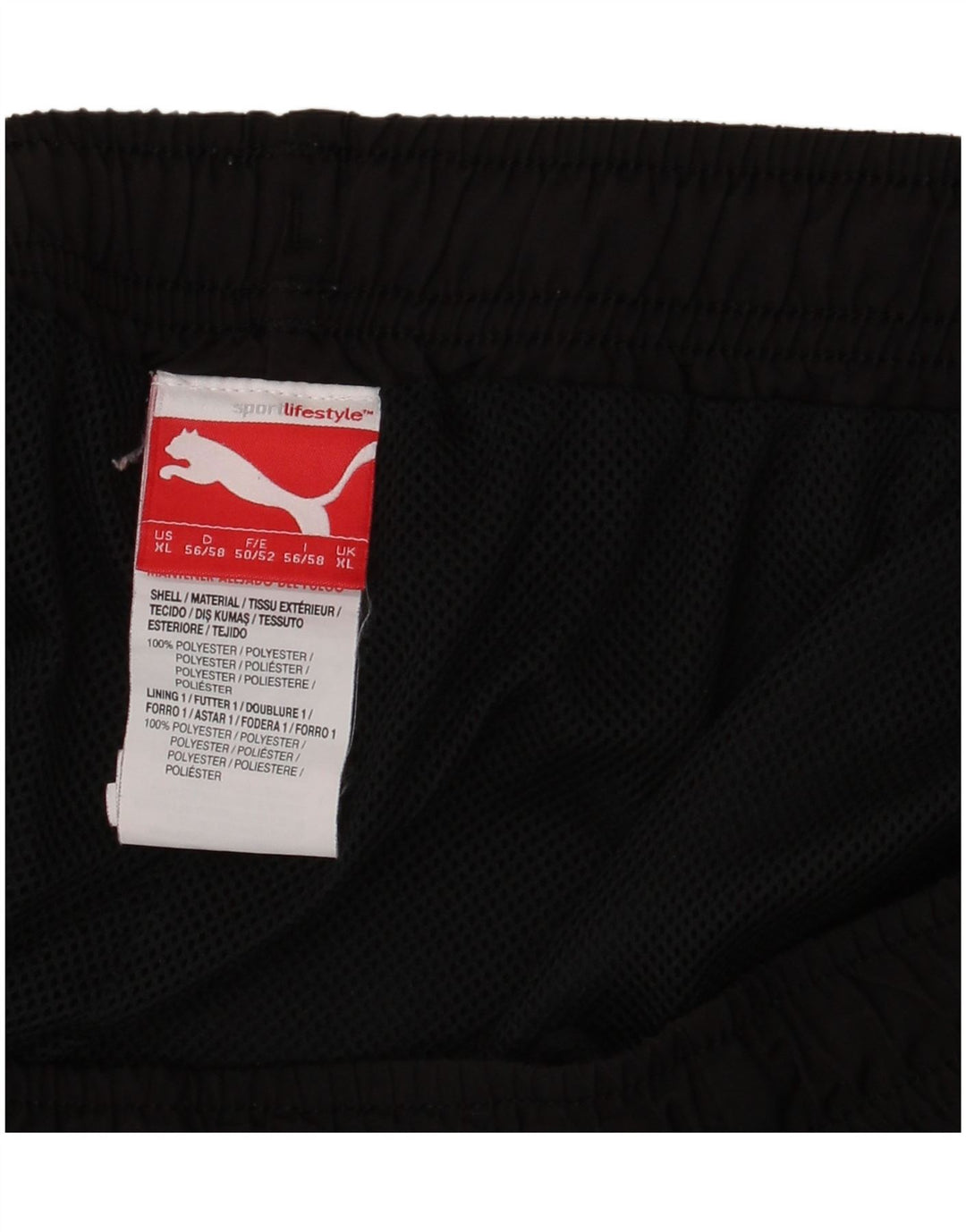 PUMA Mens Swimming Shorts XL  Black Polyester