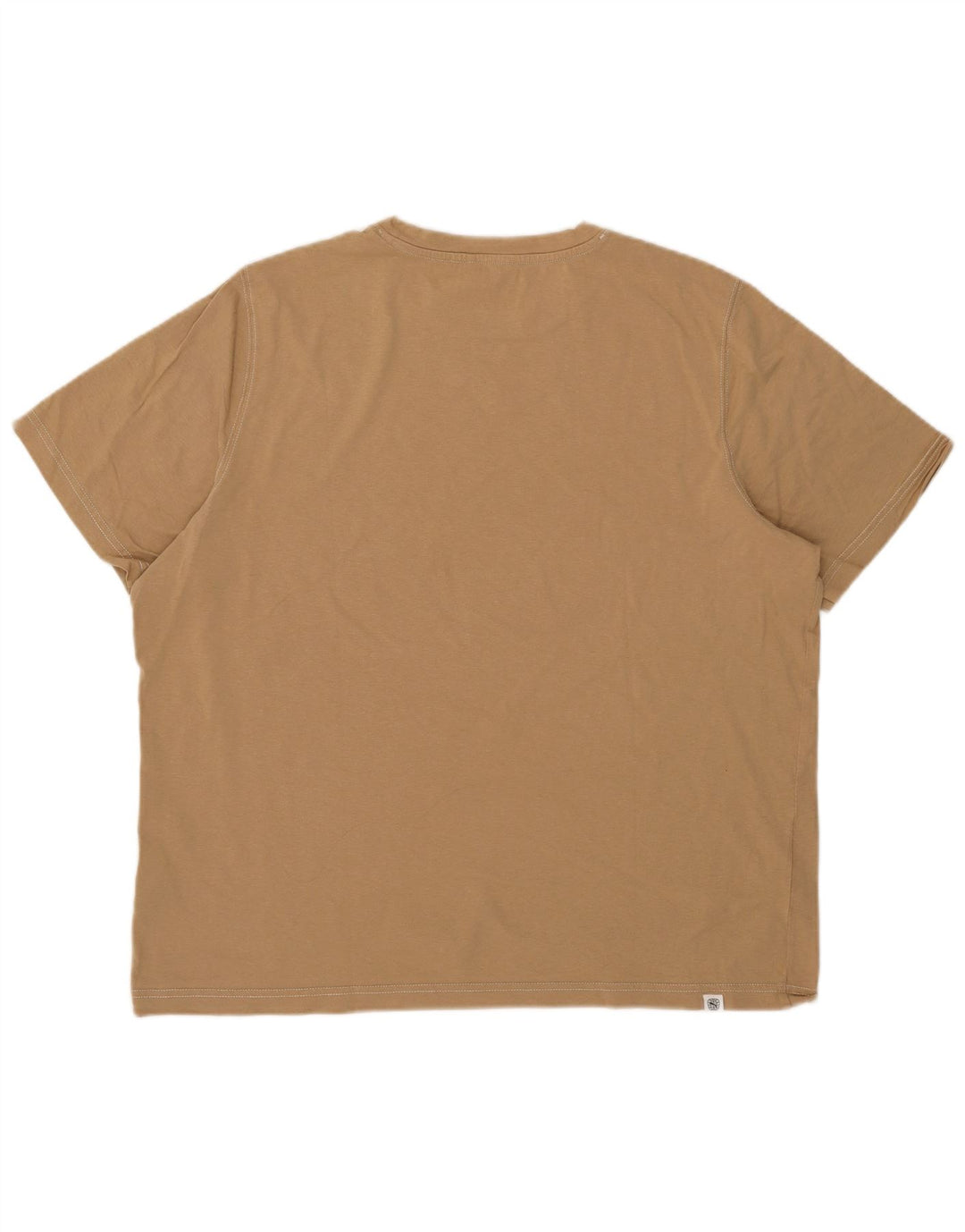 Puma Mens Graphic T-Shirt Top XL Beige Cotton