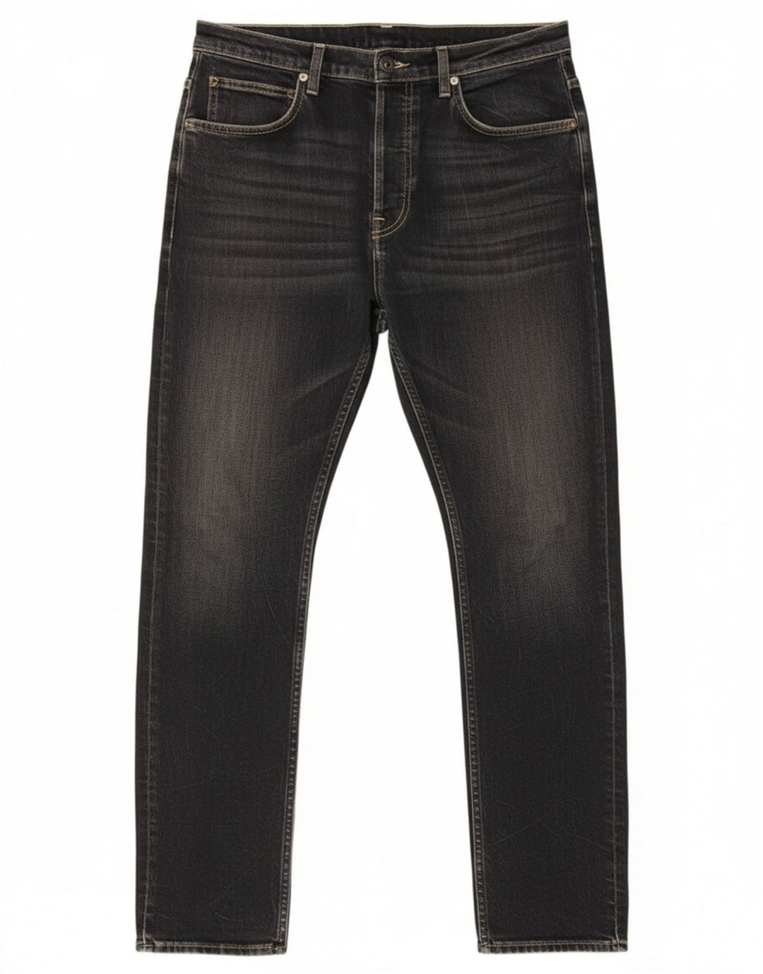Lee Mens Heath Slim Jeans W32 L32 Black Cotton