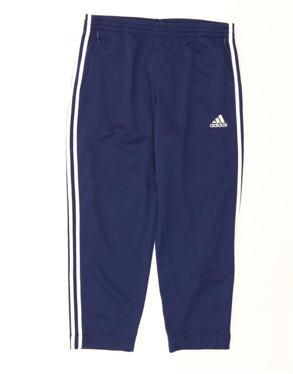 Adidas Mens Tracksuit Trousers UK 46/48 XL  Navy Blue Polyester