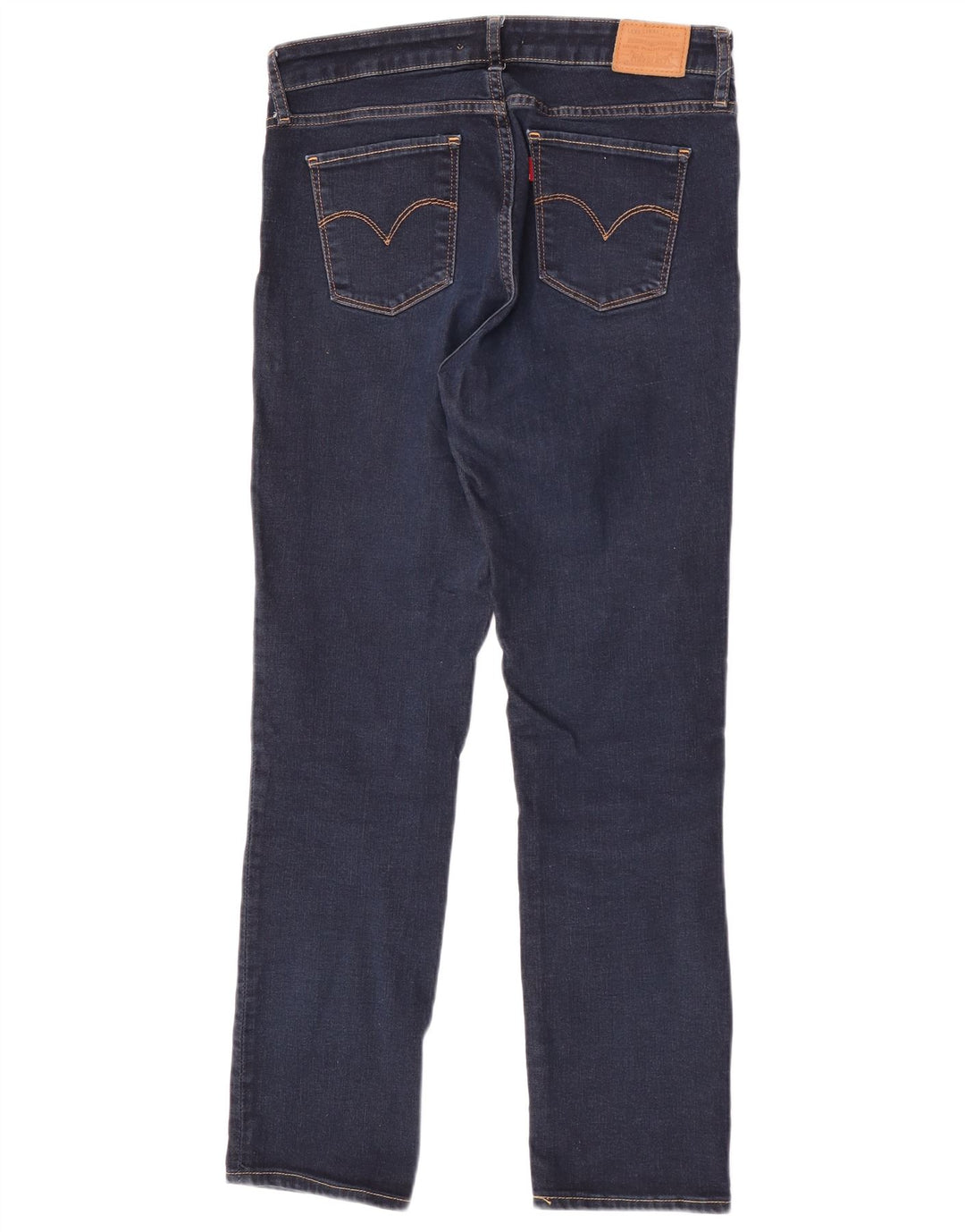 Levi's Womens 712 Slim Jeans W30 L32 Navy Blue Cotton