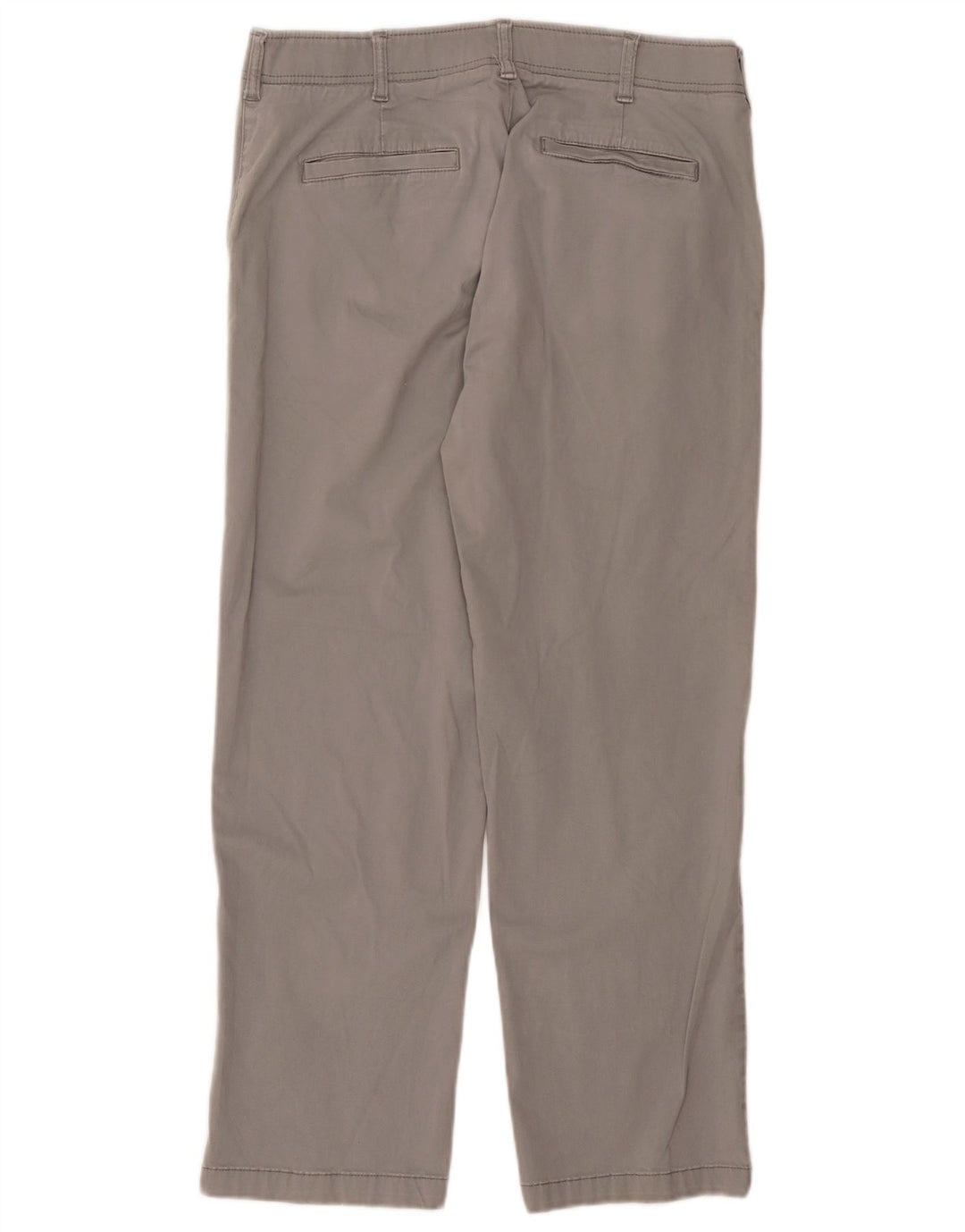 Lee Mens X-treme Comfort Straight Chino Trousers W34 L30 Grey Cotton