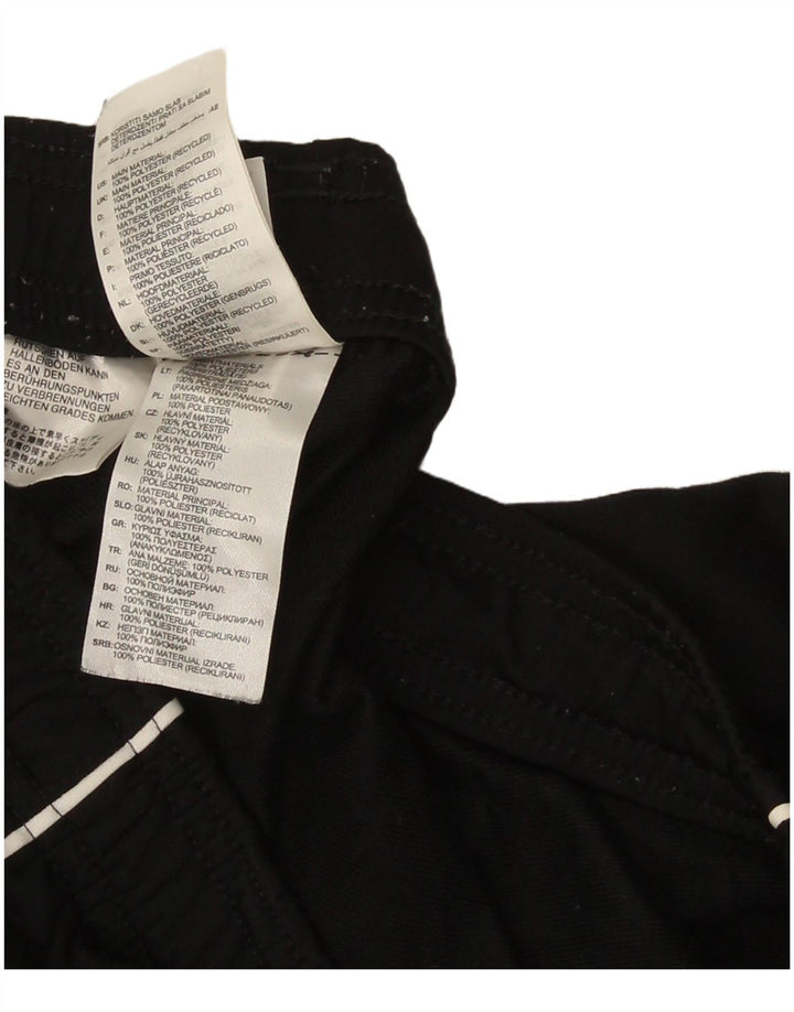 Adidas Mens Tracksuit Trousers Joggers Medium Black Polyester