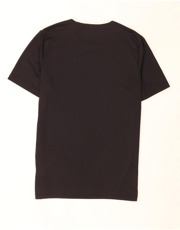 Adidas Mens Aeroready T-Shirt Top Medium Black Polyester