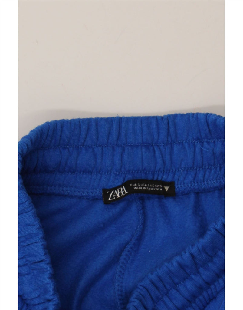 ZARA Mens Tracksuit Trousers Joggers Small Blue Vintage Zara and Second-Hand Zara from Messina Hembry 