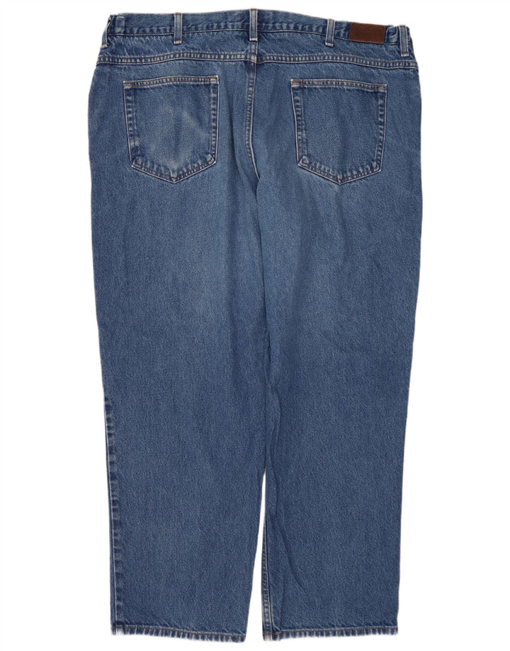 L.L.BEAN Mens Straight Jeans W42 L29 Blue Cotton