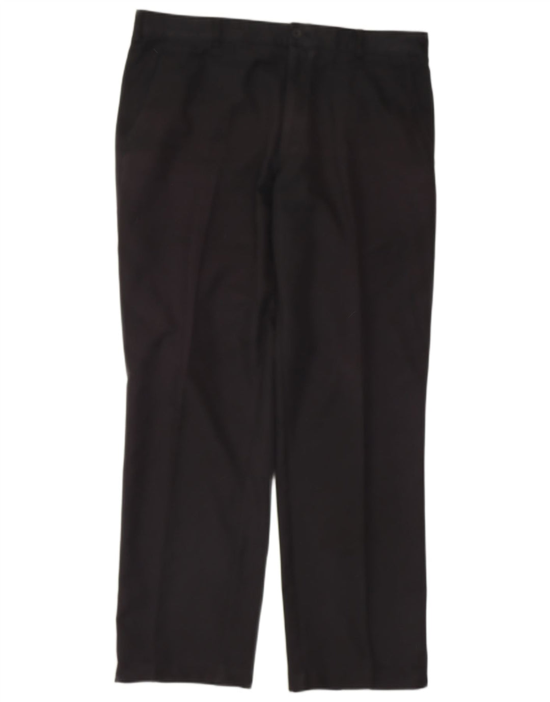 NIKE Mens Dri Fit Straight Chino Trousers W36 L32 Black Polyester