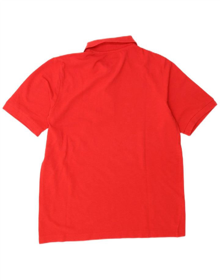 Kappa Mens Polo Shirt Medium Red Cotton