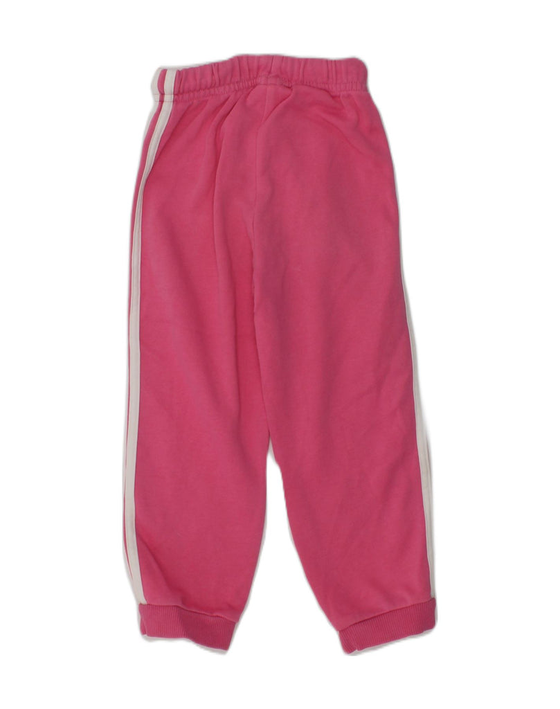 ADIDAS Girls Tracksuit Trousers Joggers 2-3 Years Pink Cotton | Vintage Adidas | Thrift | Second-Hand Adidas | Used Clothing | Messina Hembry 