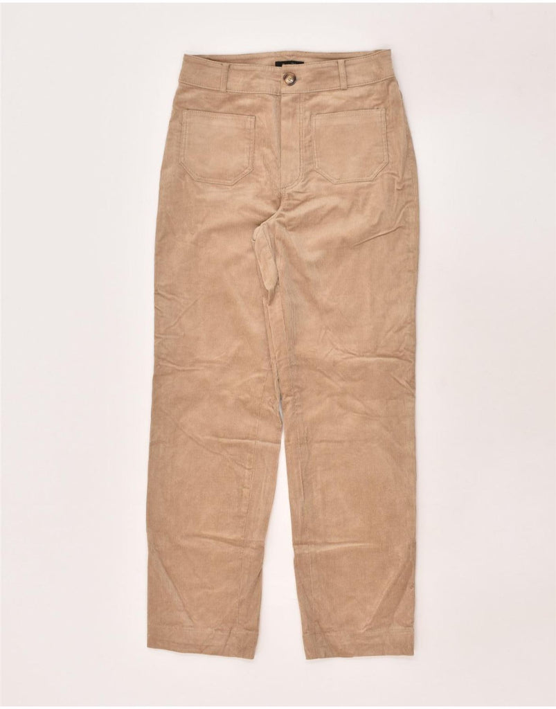 MASSIMO DUTTI Womens Straight Corduroy Trousers EU 36 Small W26 L27  Beige | Vintage Massimo Dutti | Thrift | Second-Hand Massimo Dutti | Used Clothing | Messina Hembry 