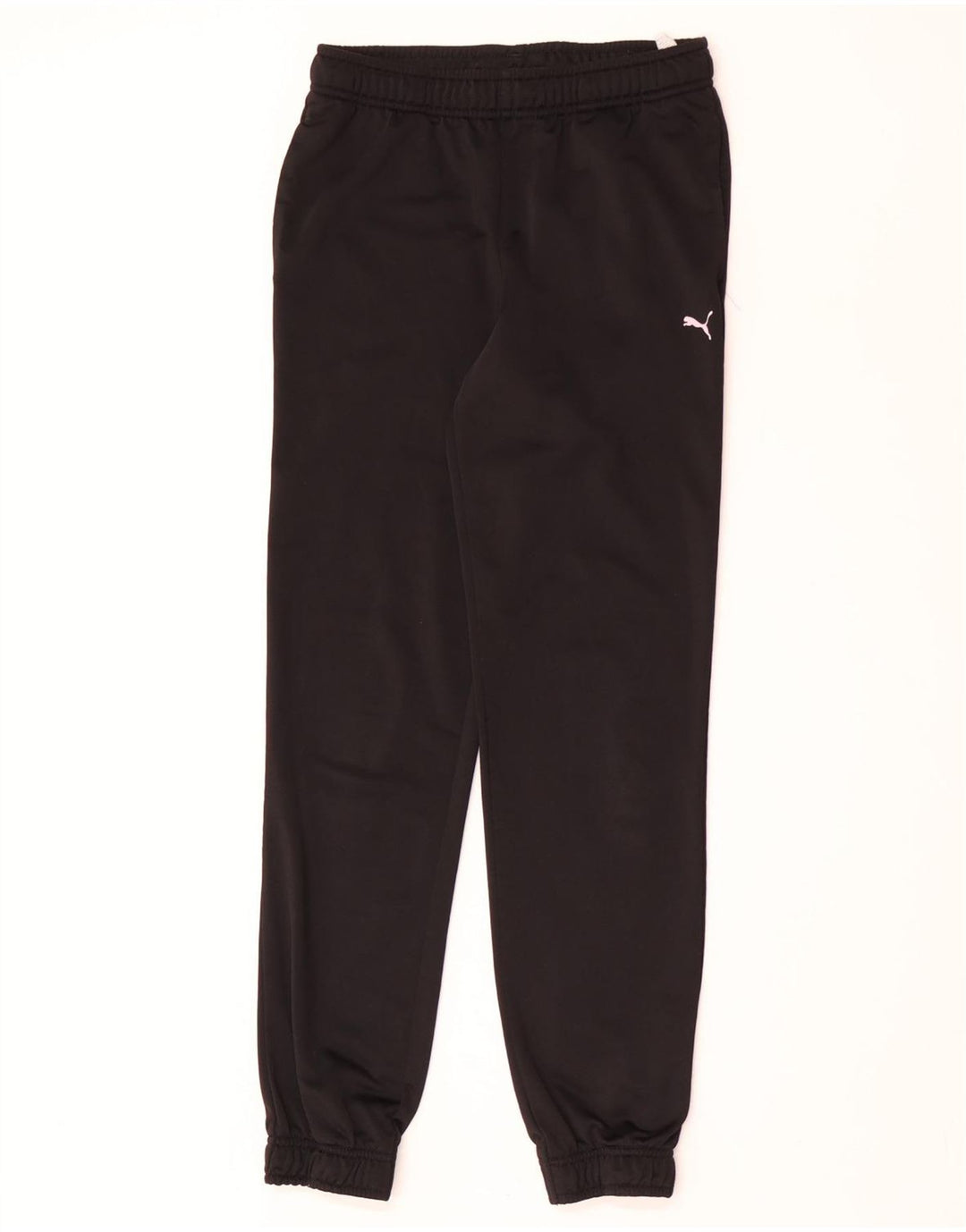 Puma Boys Tracksuit Trousers Joggers 13-14 Years Black Polyester