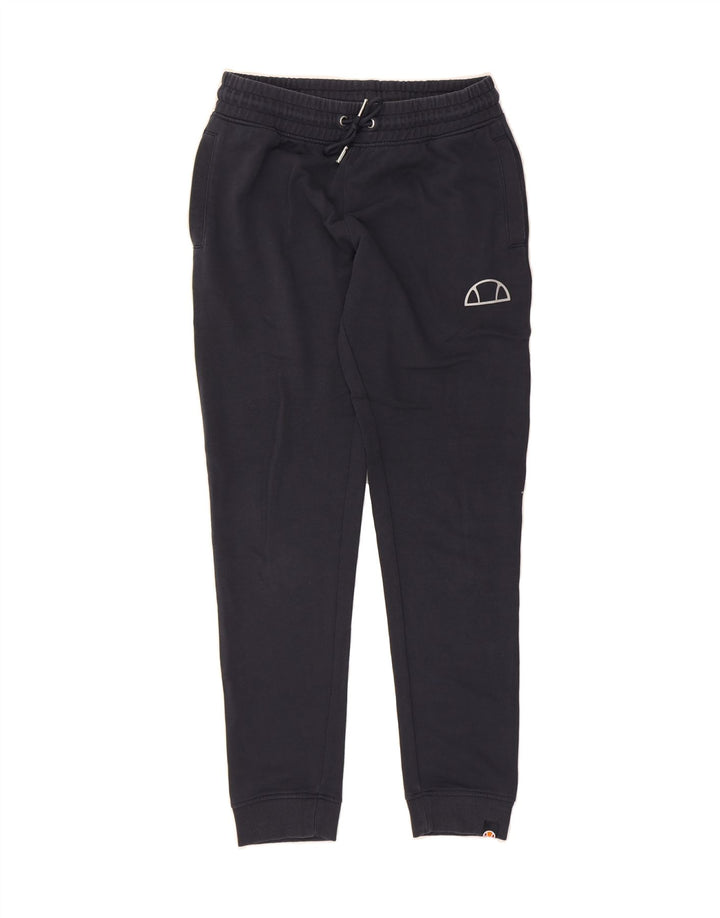 ELLESSE Mens Tracksuit Trousers Joggers Small  Navy Blue Vintage Ellesse and Second-Hand Ellesse from Messina Hembry 