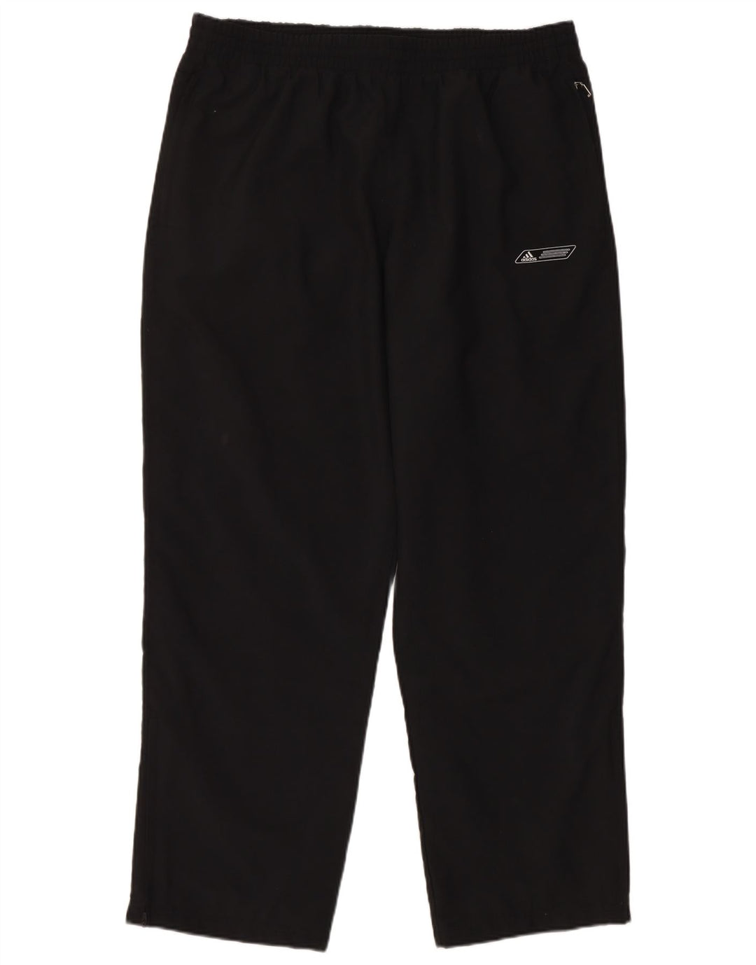 Adidas Mens Tracksuit Trousers Large Black Polyester