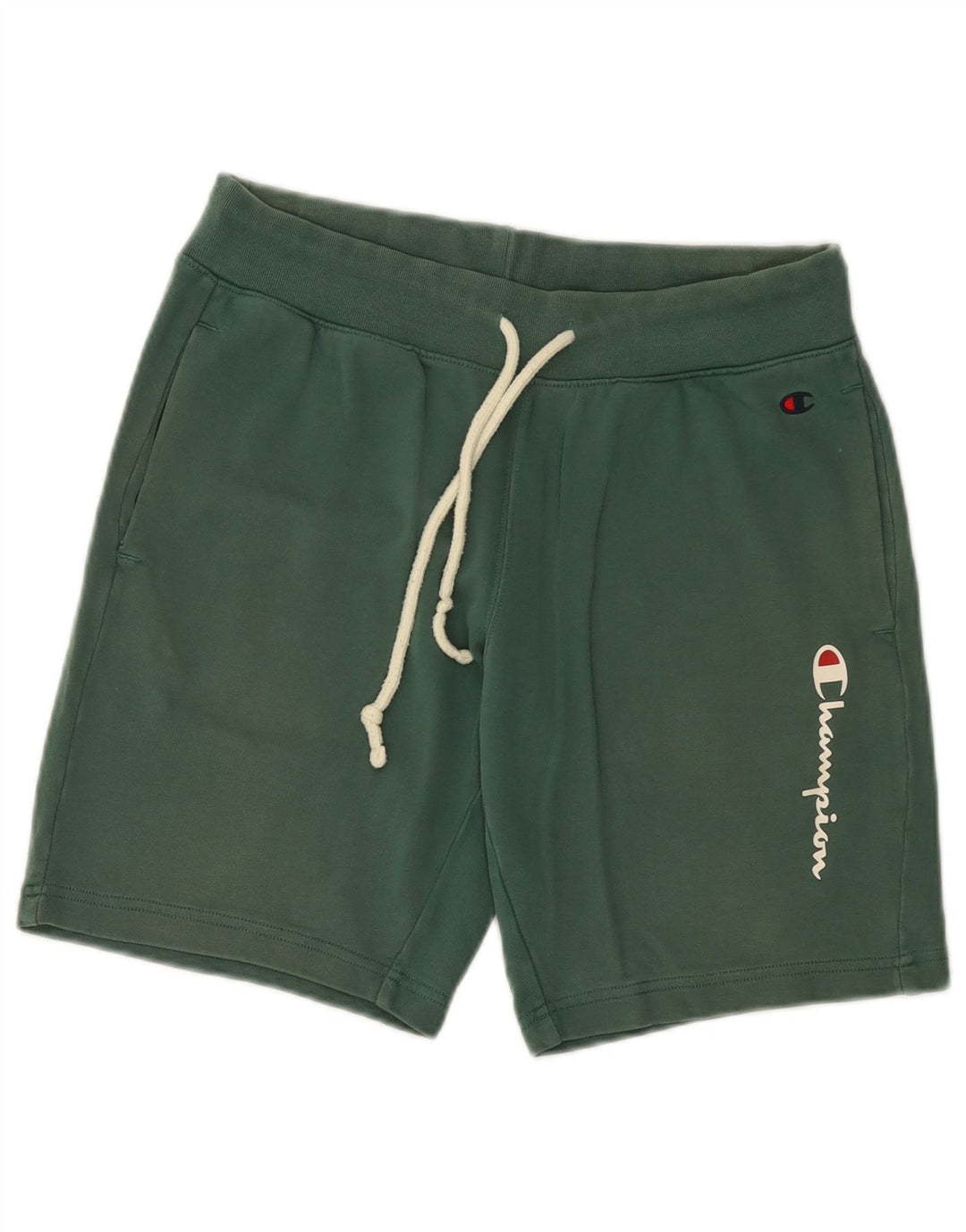Champion Mens Graphic Sport Shorts Small  Green