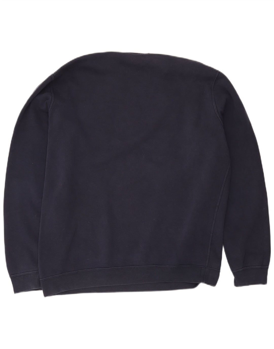 Nike Mens Sweatshirt Jumper Large Navy Blue Cotton
