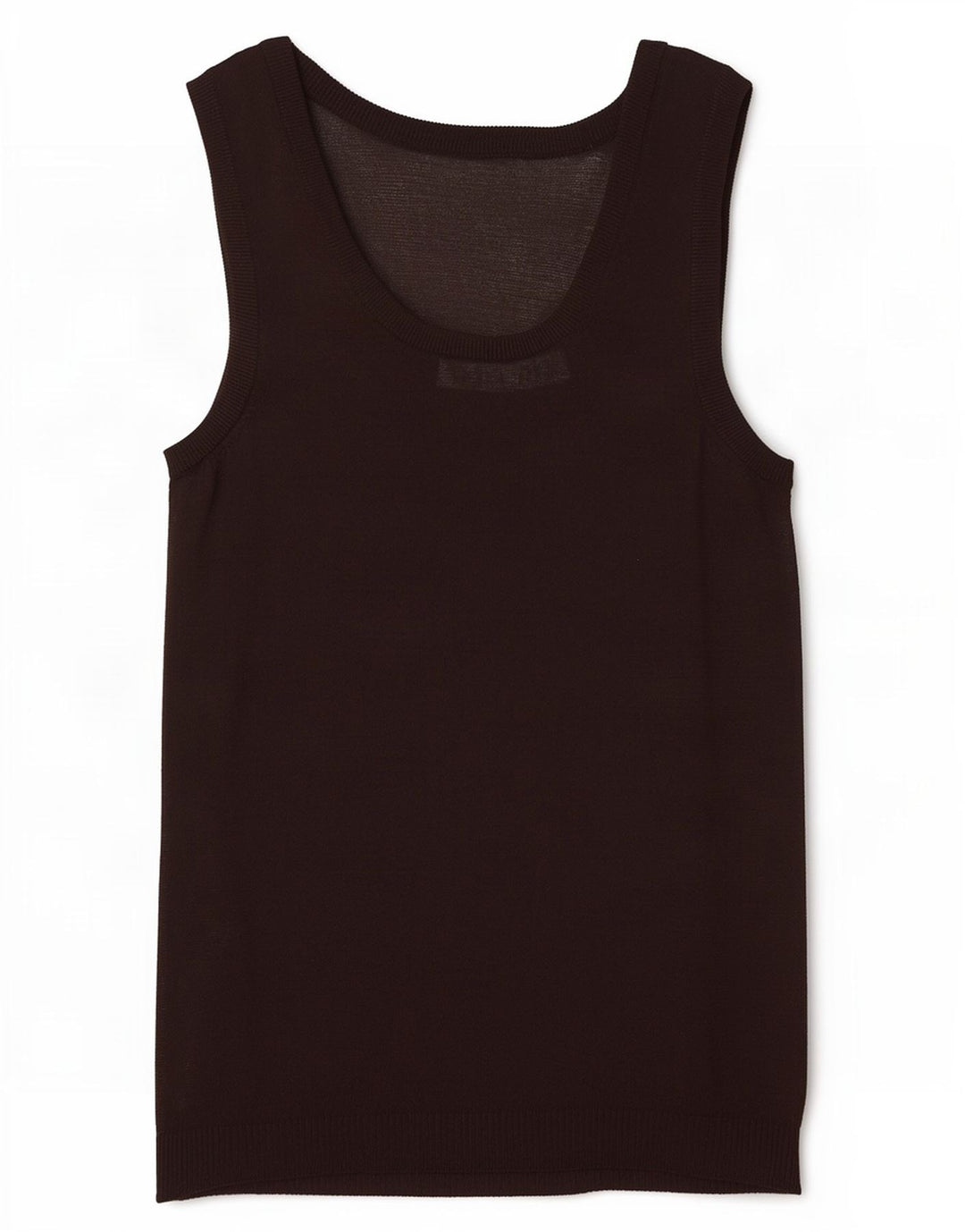 Zara Womens Vest Top UK 8 Small Brown Viscose