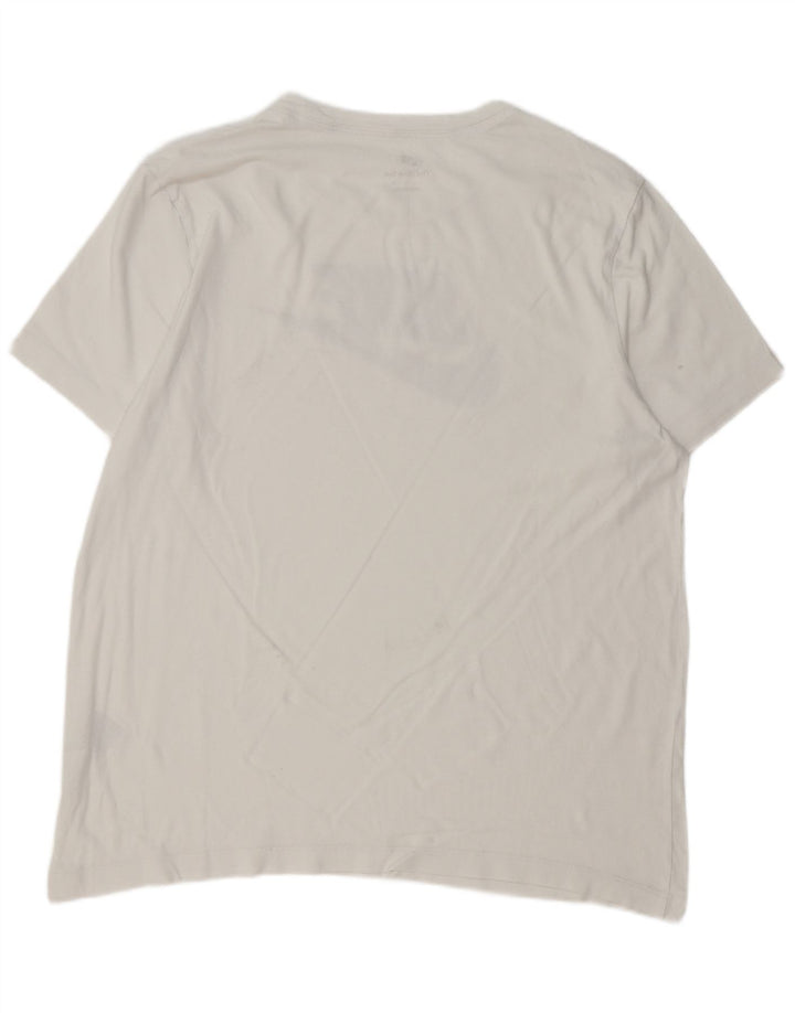 NIKE Mens Graphic T-Shirt Top XL White Cotton