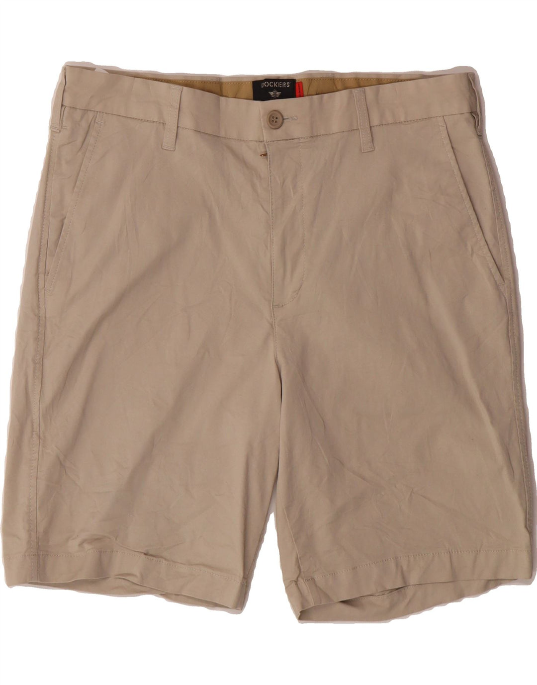 DOCKERS Mens Regular Fit Chino Shorts W34 Large  Beige Cotton Vintage Dockers and Second-Hand Dockers from Messina Hembry 