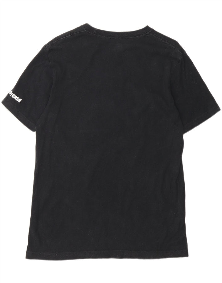 CONVERSE Mens Chuck Taylor Graphic T-Shirt Top XS Black Vintage Converse and Second-Hand Converse from Messina Hembry 