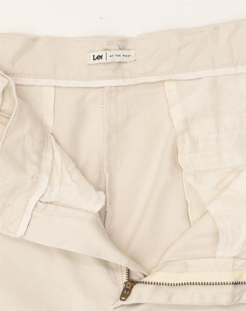 LEE Mens Straight Casual Trousers US 18 2XL W38 L31 Beige Cotton | Vintage Lee | Thrift | Second-Hand Lee | Used Clothing | Messina Hembry 