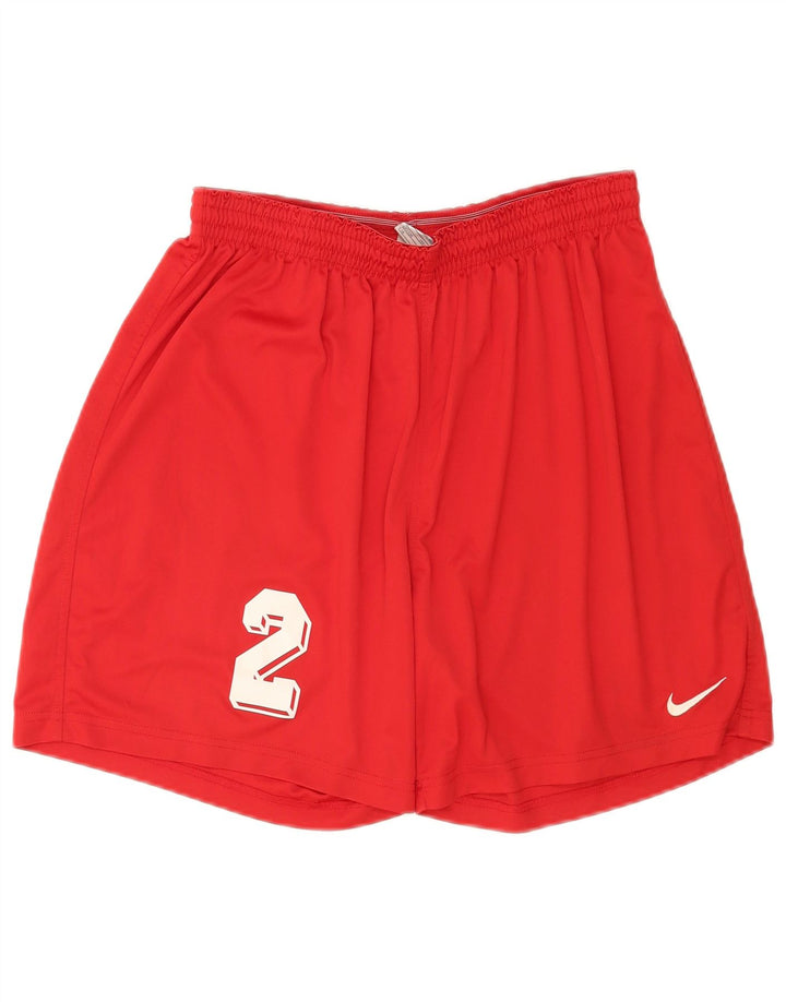 Nike Mens Graphic Sport Shorts XL  Red Polyester