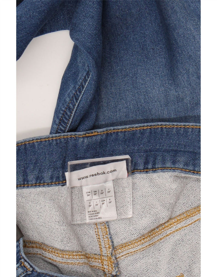 Reebok Womens Skinny Jeans W28 L28 Blue