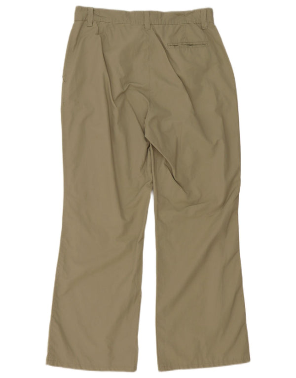 Pierre Cardin Womens Wide Leg Chino Trousers EU 38 Medium W28 L27 Khaki