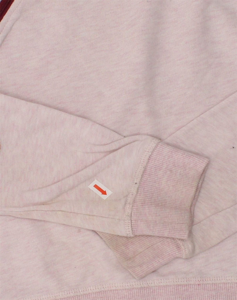 TOMMY HILFIGER Girls Sweatshirt Jumper 8-9 Years Medium Pink Cotton | Vintage Tommy Hilfiger | Thrift | Second-Hand Tommy Hilfiger | Used Clothing | Messina Hembry 