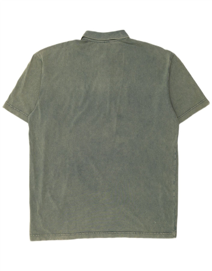 Ellesse Mens Polo Shirt XL Green Cotton
