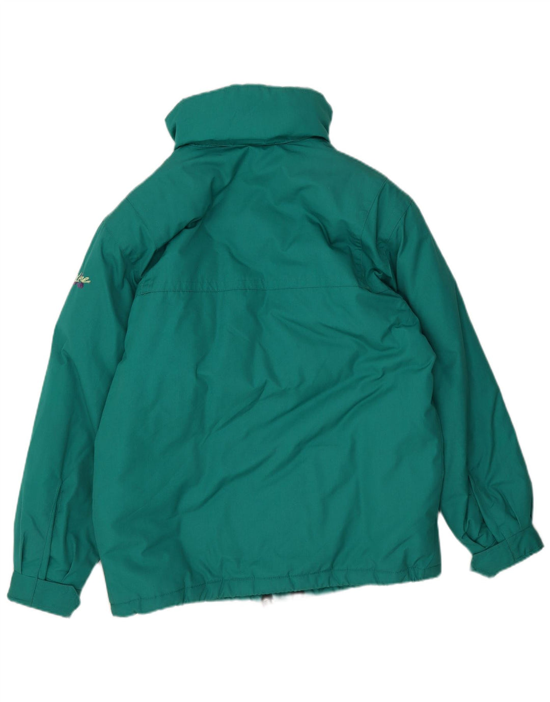Fila Mens Hooded Padded Jacket IT 46 Small Green Polyester