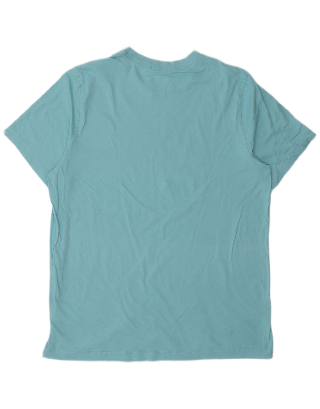 Nike Mens T-Shirt Top Large Blue Cotton
