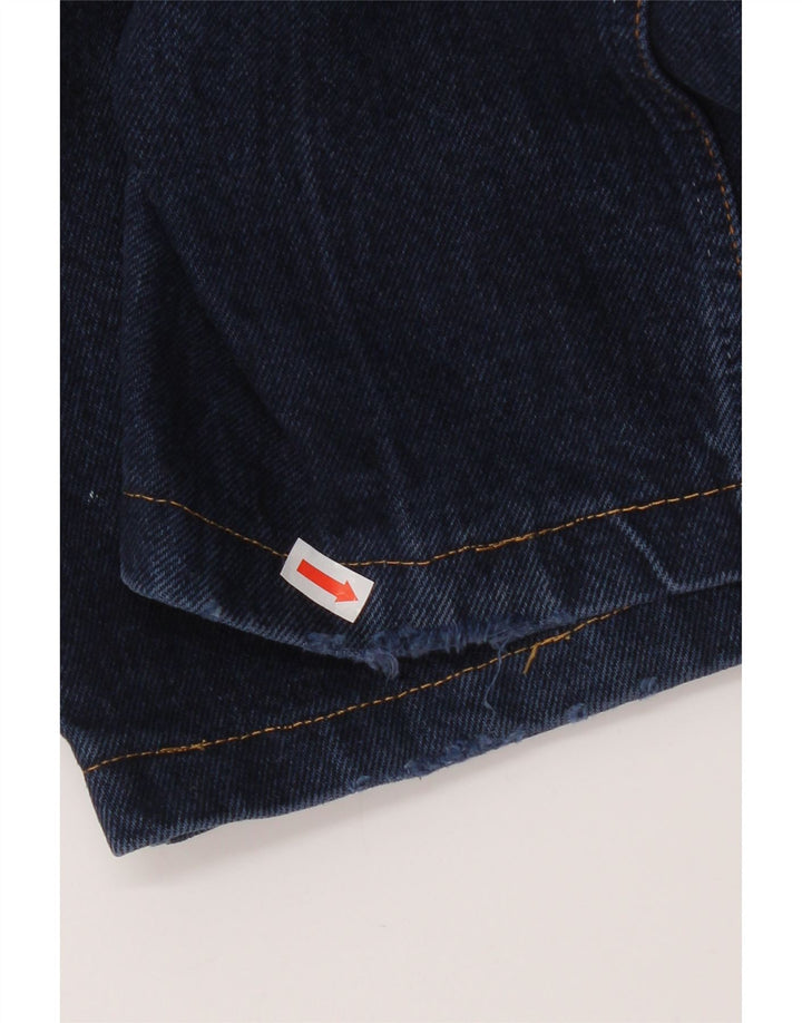 Marlboro Classics Mens Straight Jeans W32 L30 Navy Blue Cotton