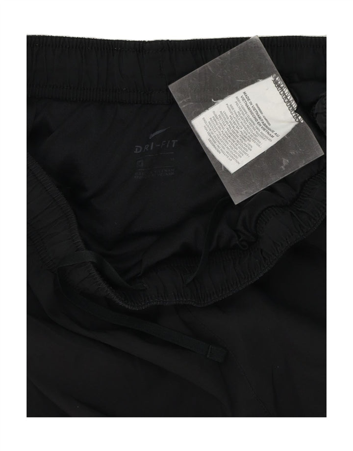 NIKE Womens Dri Fit Sport Shorts UK 14 Medium  Black Polyester Vintage Nike and Second-Hand Nike from Messina Hembry 