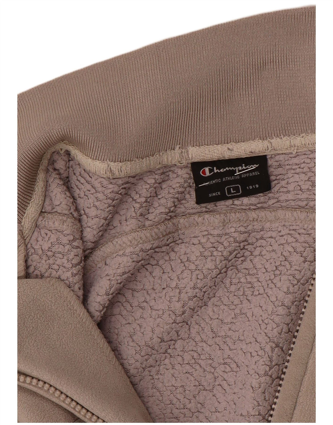 Champion Mens Fleece Jacket UK 40 Large Grey