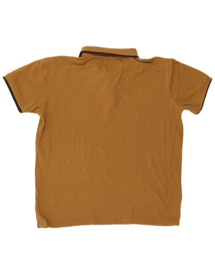 Carrera Mens Polo Shirt Large Brown Striped