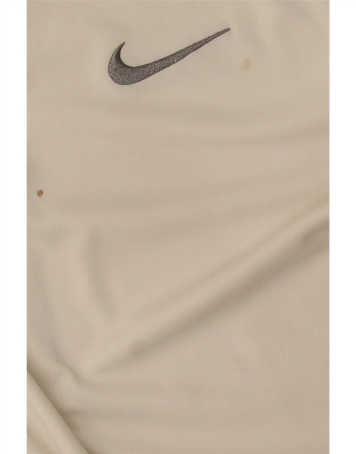 Nike Mens T-Shirt Top Large White Polyester