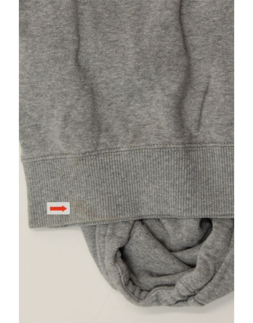 CHAMPION Mens Graphic Hoodie Jumper Small Grey Cotton Vintage Champion and Second-Hand Champion from Messina Hembry 