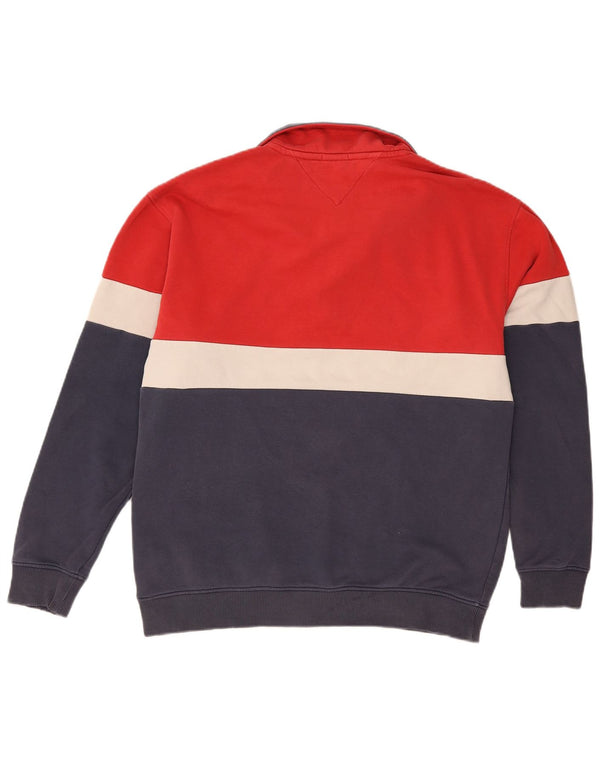 Tommy Hilfiger Mens Relaxed Fit Sweatshirt Jumper Medium Multicoloured